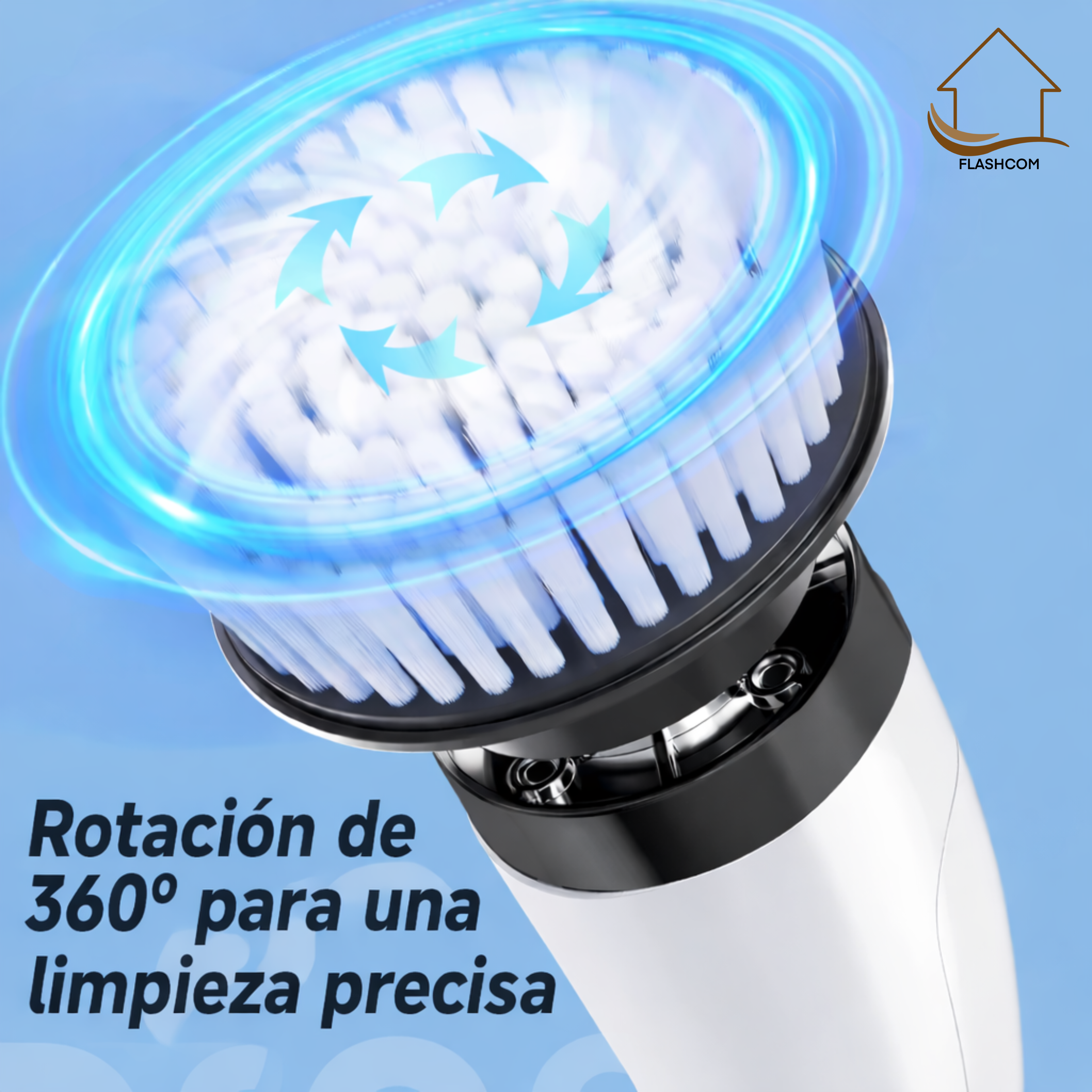 ScrubPro 360 - Cepillo eléctrico 9 en 1